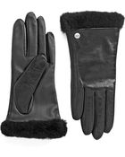 Ugg Cashmere Lined Leather Gloves - Lyst