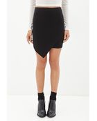 Forever 21 Asymmetrical Pencil Skirt - Lyst