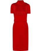 Altuzarra Artemis Tassel-Trimmed Crepe Dress - Lyst