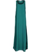 Stefanel Long Dress - Lyst