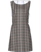Sacai Short Dress - Lyst