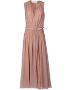 Cacharel Long Dress - Lyst