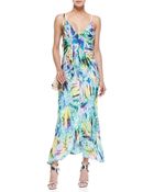 Milly Cellophane Print Maxi Dress - Lyst