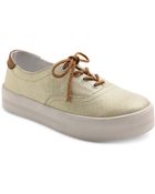 Kensie Wally Metallic Platform Sneakers - Lyst