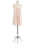Oscar de la Renta Pleated Knit Chemise - Lyst