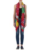Limoland Superflowers Scarf - Lyst