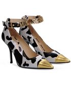 Moschino Closed-Toe Slip-Ons - Lyst