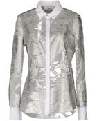 Prabal Gurung Long Sleeve Shirt - Lyst