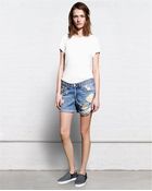 Rag & Bone The Boyfriend Short Rebel - Lyst