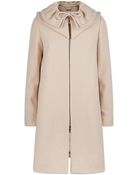 Chloé Detachable Collar Coat - Lyst