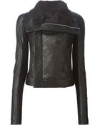 Rick Owens Biker Jacket - Lyst