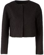 Giambattista Valli Cropped Puckering Jacket - Lyst