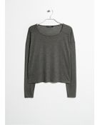 Mango Long Sleeve T-Shirt - Lyst