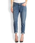 True Religion Audrey Slim Boyfriend Jeans - Lyst