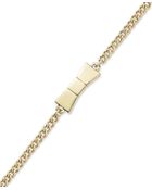 Kate Spade New York Goldtone Bow Flex Bracelet - Lyst