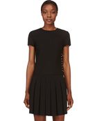 Versus Black Safety Pin T_shirt - Lyst