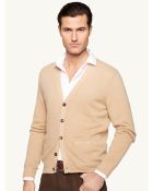 Ralph Lauren Black Label Cashmere V-Neck Cardigan - Lyst