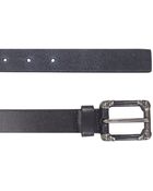 Alexander McQueen Skull Corner Buckle Belt - Lyst