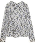 Suno Printed Silk Crepe De Chine Top - Lyst