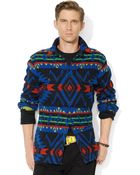 Polo Ralph Lauren Jacquard Workshirt - Lyst