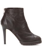 Jimmy Choo Druce Leather Ankle Boots - Lyst