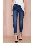 Nasty Gal Res Denim Kitty Skinny Jean - Blue - Lyst