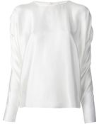 Chloé Draped Top - Lyst