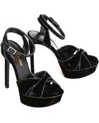 Saint Laurent Sandali - Lyst