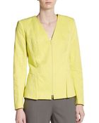 Lafayette 148 New York Lana Cotton-Blend Jacket - Lyst