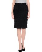 Balenciaga Knee Length Skirt - Lyst