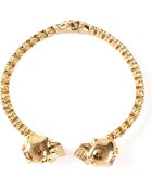 Alexander McQueen Skull Bangle - Lyst