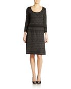 Calvin Klein Scoopneck Dress - Lyst