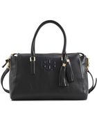 Tory Burch Thea Zip Satchel Bag - Lyst