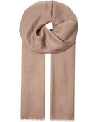 Max Mara Plain Scarf - Lyst