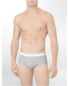 Calvin Klein Classics 3 Pack Brief - Lyst