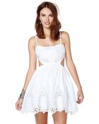 Nasty Gal Skate-Laced Dress - Lyst