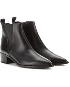 Acne Studios Jensen Leather Ankle Boots - Lyst