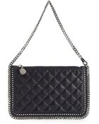 Stella McCartney Falabella Quilted Shoulder Bag - Lyst
