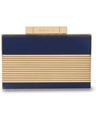 Elie Saab Structured Clutch - Lyst