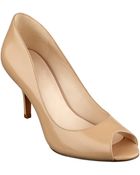 Nine West Orissa Peep Toe Pumps - Lyst