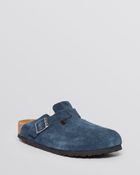 Birkenstock Flat Clogs - Boston - Lyst