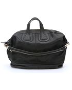 Givenchy Black Leather 'Nightingale' Large Handbag - Lyst