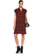 R13 Kilt Wool Dress - Lyst