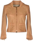 DSquared2 Leather Outerwear - Lyst