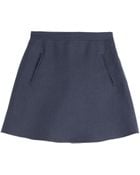 Valentino Linen Skirt - Lyst