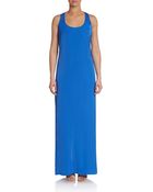 BCBGMAXAZRIA Keyhole-Back Maxi Dress - Lyst
