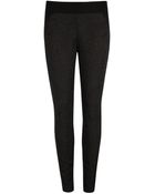 Ted Baker Jacquard Panel Leggings - Lyst