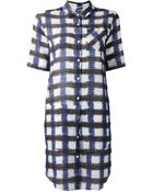 10 Crosby Derek Lam Tiered Back Dress - Lyst