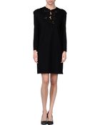 Ermanno Scervino Short Dress - Lyst