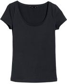 H&M Jersey Top - Lyst